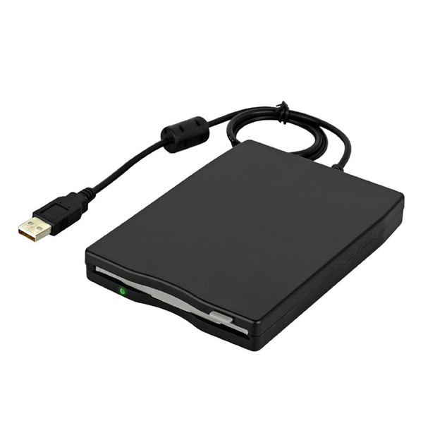 USB Floppy Drive 3.5inch USB External Floppy Disk Drive Portable 1.44 MB FDD Plug and Play for PC Windows 10 7 8 Win