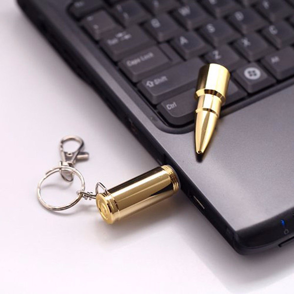 Metal pen drive Bullet usb stick usb flash drive8G/16G/32G/64GB pendrive flash card usb 2.0 U disk flash memory stick