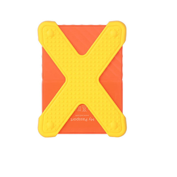 Wholesale # 10pcs a lot Shake-proof Silicon Rubber Case for External hard drive HDD elastic 2.5inch hard disk case HDD