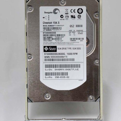 Original Sun Oracle 390-0335 300GB 15K SAS 3.5' hard disk for servers/computers/networking/storages