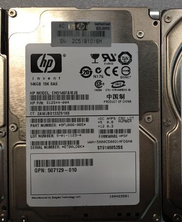 HP DG146BB976 ST9146802SS 146GB SAS 10K SAS 2.5