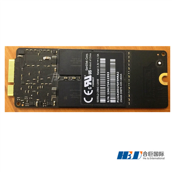 Freeshipping Original SSD memory 256G For mac book Pro retina 13