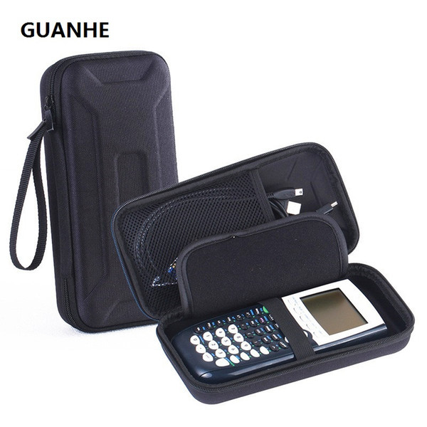 GUANHE Hard Shockproof Carrying SSD Hard Drive Power Bank Storage Case for Graphing Calculator Texas Instruments TI-84 / Plus CE