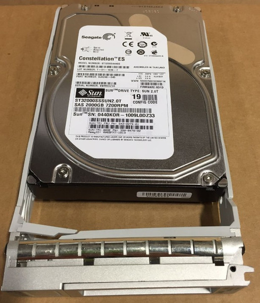 100% Hard Drives for SUN 542-0247-01 390-0476-03 2TB 7.2K SAS 7720 7120 / SUN 390-0463 542-0143 T4 T5220 ST3600057SS 600G 15K SAS