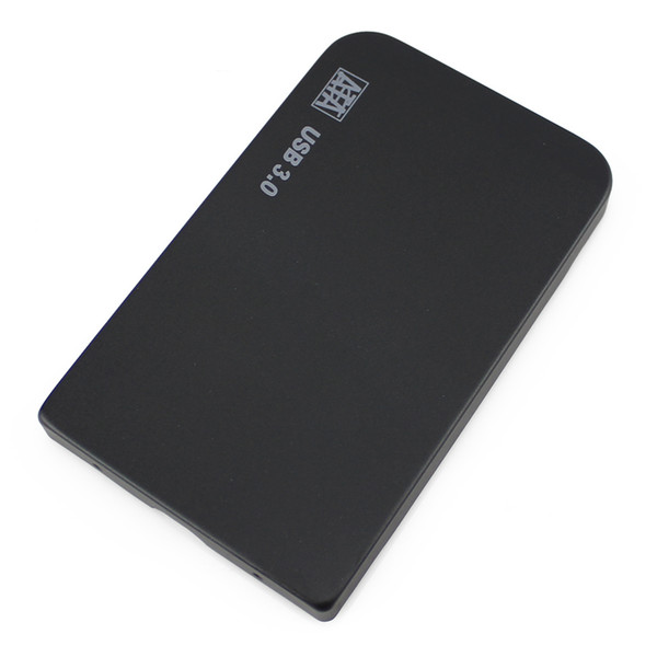 Wholesale- New Hard Disk USB 3.0 HDD Extern Portable External Enclosure Hard Drive Case Hard Disk Box Promotion