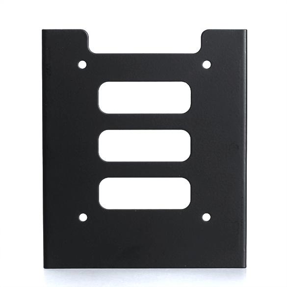 New Black 2.5 inch SSD HDD To 3.5 inch Metal Mounting Adapter Bracket Dock for PC SSD XXM