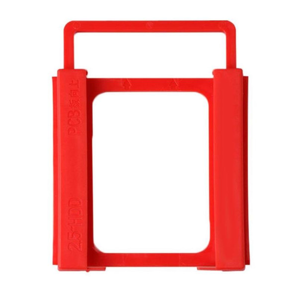 2.5 inch to 3.5 inch SSD HDD Notebook Hard Disk Drive Mounting Plastic Adapter Bracket Dock Holder for PC Enclosure