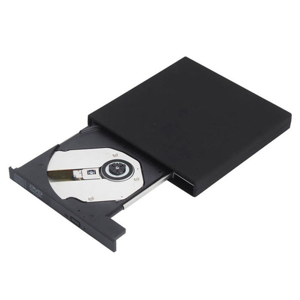 Wholesale- 100% Brand New Black USB 2.0 External DVD Combo CD-RW Burner Drive CD+-RW DVD ROM Free Shipping&Wholesale