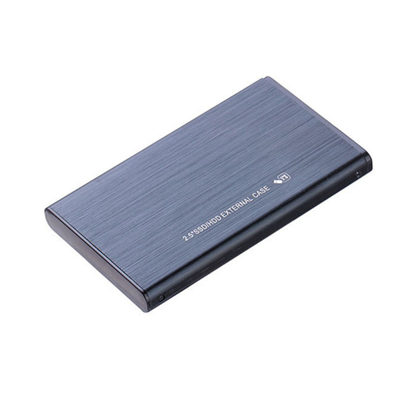 Super-speed Metal 2.5 Inch USB 3.0 External Case SATA HDD/SSD Hard Disk Drive Enclosure Cases Free shipping