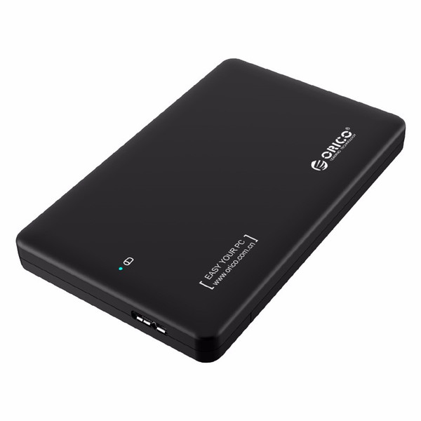 High quality ORICO 2599US3-V1 2.5inch USB3.0 sata External box free tool SuperSpeed USB 3.0 HDD Case without HDD