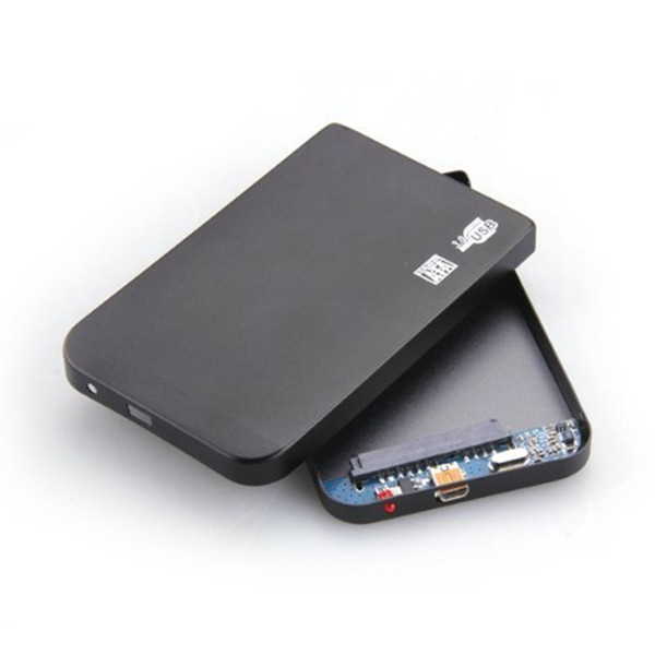 Wholesale- Hot Sale New Arrive Black External Enclosure for Hard Drive Disk 2.5