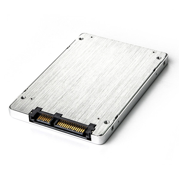 Maiwo KT031B HDD Enclosure M.2 NGFF (SATA) SSD Convert to 2.5 inch SATA Hard Disk Drive Silver Aluminum Case