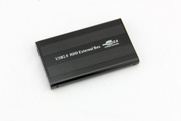 200pcs /lot DHL Fedex Free shipping HDD case enclosure USB 2.0 SATA hard disk driver high quality