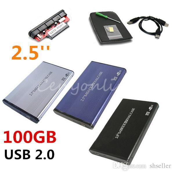 High Quality 2.5inch USB 2.0 SATA 1TB 1024GB External Storage Hard Disk Drive HDD Case Box Enclosure Converter Adapter Connector A5