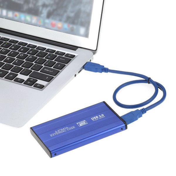 Portable Superspeed USB 3.0 HDD SSD SATA External Aluminum 2.5