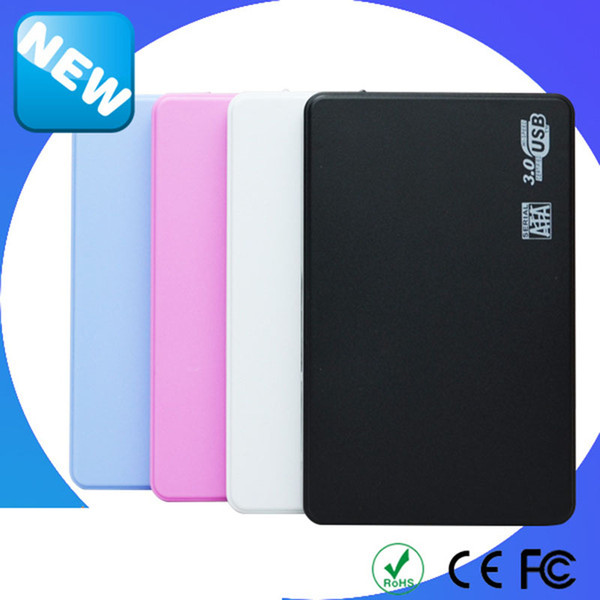 USB3.0/USB2.0 2TB External Hard Drives HDD Enclosures Portable Desktop Mobile Hard Disk Case (Size:USB2.0,USB3.0)