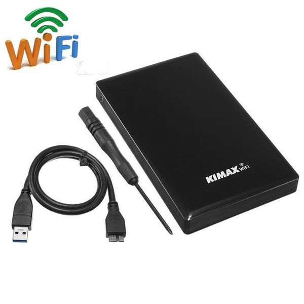 WIFI SATA HDD Hard Drive 2.5'' USB3.0 HDD Enclosure Case HDD Case3.0 Hard Disk Box NAS Network Wireless Router For Hard Disk