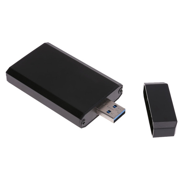 Mini Portable 30*50mm PCI-e mSATA SSD to USB 3.0 Converter Adapter Enclosure Case Mobile Hard Disk Box Caddy