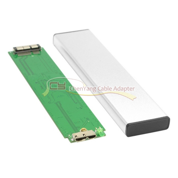 USB 3.0 to 12+6pin SSD HDD Hard Disk Cartridge Drive for 2010 2011 Macbook Air A1369 A1370