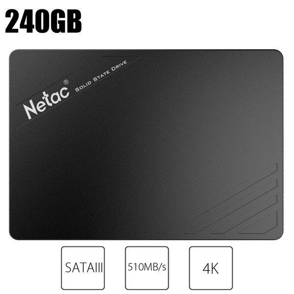 Hot Netac N530S SATAIII SSD 240GB 120GB Internal Solid State Drive Disk 2.5 inch SATA3 interface faster than HD Hard Drive HDD