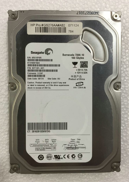 100% Tested Work Perfect for Original Seagate ST3160815AS 160G