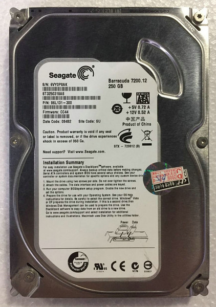 100% Tested Work Perfect for Original Seagate ST3250318AS 250G 7200 8M SATA2