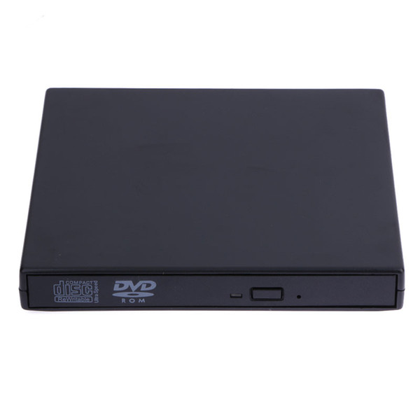Freeshipping USB 2.0 External Slim DVD ROM Player Reader Combo CD+-RW Burner Drive for Mac PC Laptop Netbook