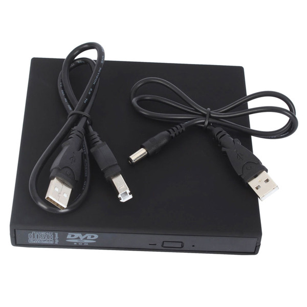 It would be more efficient and economical to buy an external drive and keep the external drive in hand to read and burn the DVDs or CDs. In
