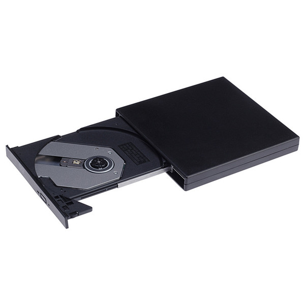 External CD Drive Combo USB 2.0 Optical Drive Universal for Tablet Desktop Black