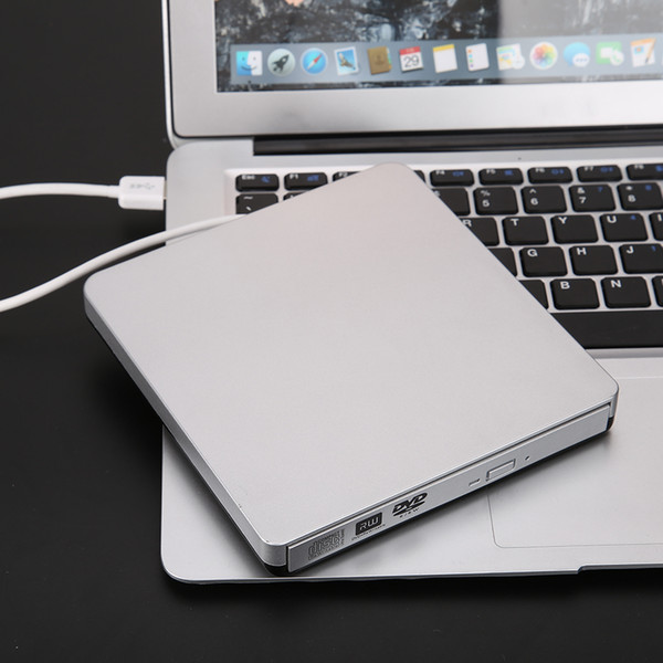 High Quality Portable USB3.0 Slim External CD/DVD-RW/CD-RW DVD Burner Writer Drive for PC Mac Laptop for Desktops