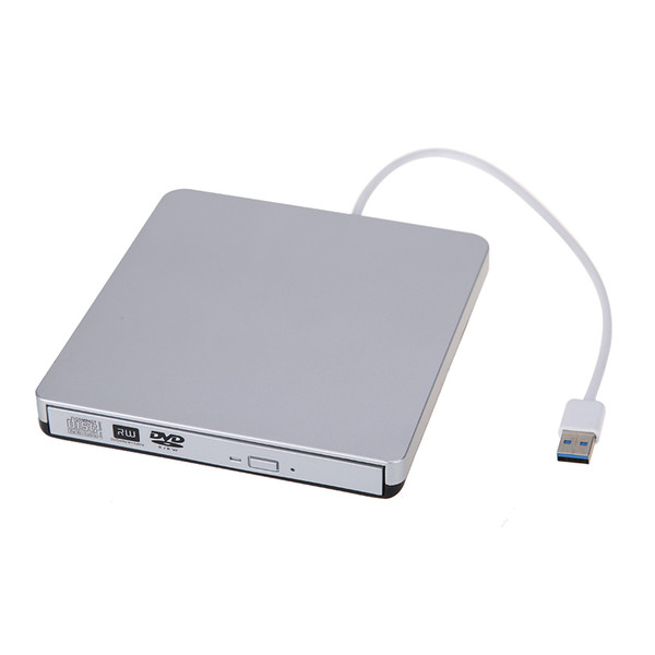 Freeshipping Portable USB3.0 Slim External CD/DVD-RW/CD-RW DVD Burner Writer Drive for Mac PC Laptop