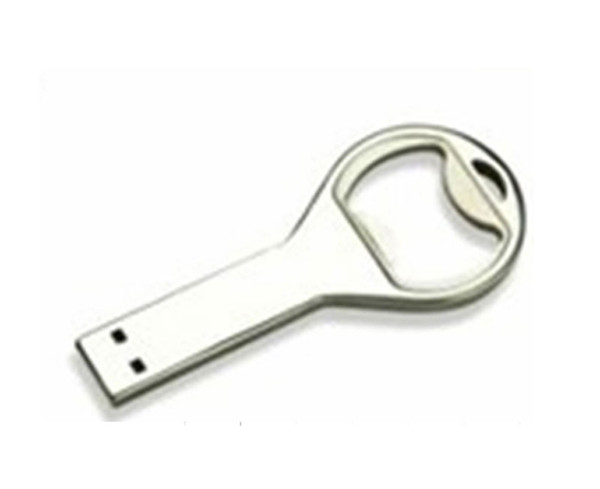 No Logo 10 Piece 4GB 8GB Metal Bottle opener USB Drives Brand New USB Memory Stick Metal Bottle opener U disk USB2.0