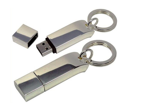 4GB 8GB No Logo 10 Piece Metal USB Drives Brand New USB Memory Stick Metal U disk USB2.0