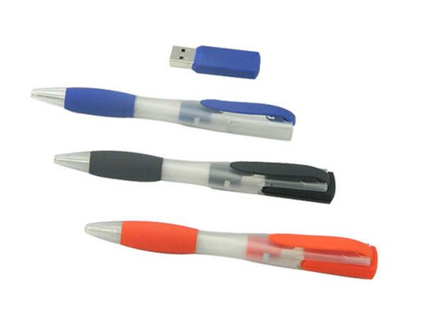 No Logo 10 Piece 4GB 8GB New ABS Pen USB Drives Brand New USB Memory Stick Plastic pen U disk USB2.0