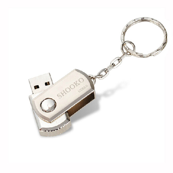 No Logo 10 Piece 16GB 32GB Metal Rotatable USB Drives Brand New USB Memory Stick Whirl U Disk USB3.0