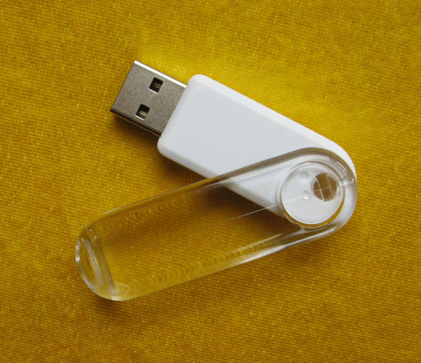 10 Piece 4GB 8GB No Logo Plastic Whirl USB Drives Brand New ABS Plastic Rotatable USB Flash Disk USB2.0