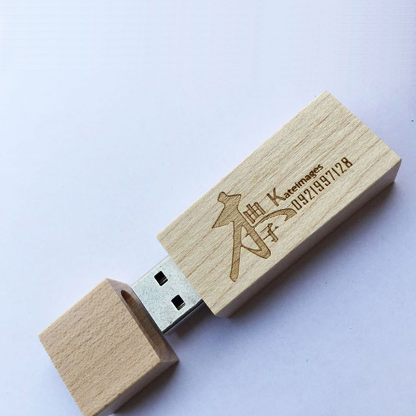 10 Piece 16GB 32GB No Logo Wood USB Drives Capacity Enough U Disk USB3.0 Environmental protection USB Flash Drives