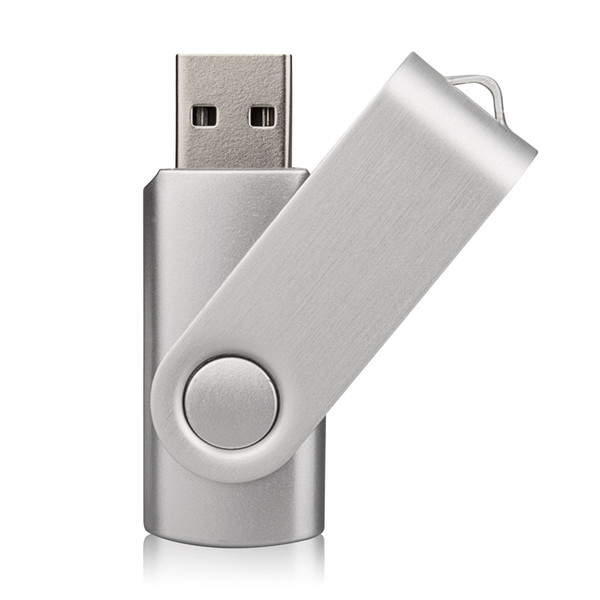 Wholesale 10000PCS Rotating 32GB USB Flash Drive Swivel Flash Pen Drive Enough Thumb Memory Stick High Speed Pen Storage for Computer Laptop