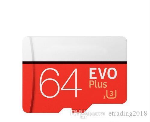 Brand New EVO Plus 64GB 32GB Micro SD Card SDXC SDHC Memory Card UHS-I U3 Card with Adapter Retail Package