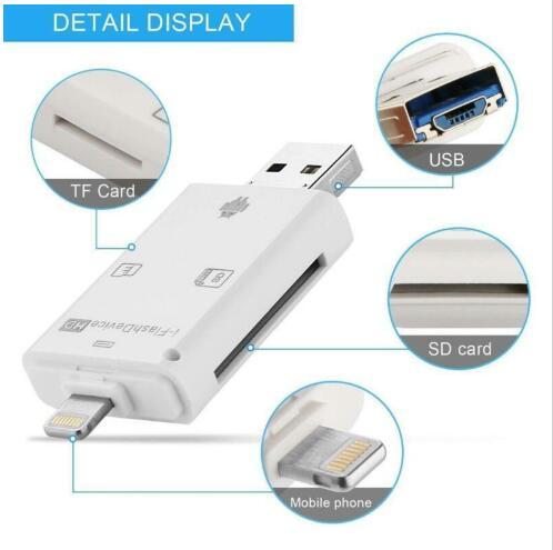 High quality USB flash drive 64G i-flash drive HD USB memory stick Pendrive for iphone/ ipad/PC/MAC