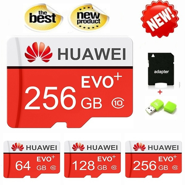 New Huawei 32GB 64GB 128GB 256GB Memory Cards Class 10 Sd Card Usb Flash Storage TF Drive Stick