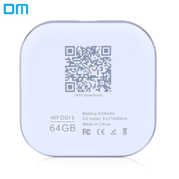 DM WFD015 32GB / 64GB Wireless WiFi Phone U Disk Expansion for Laptop iPhone iPad iOS / Android with LED Indicator Light