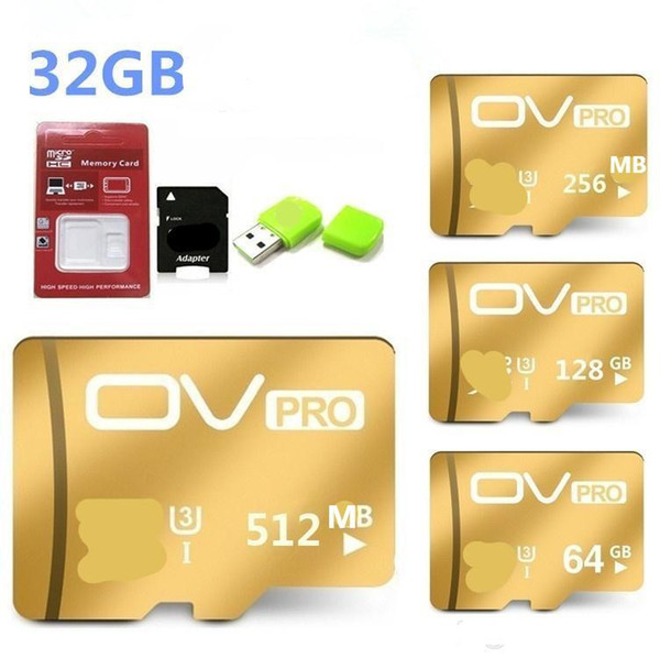 Xmas sales New Gold 512MB 256MB 128GB 64 GB 32GB Micro Sd Cards Class10 Memory Card Usb Flash Memory Drive TF Storage Card Accessories 119