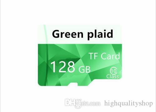 Hot! Design Real capacity green Micro Memory Card32GB~ 128GB Class 10 Micro Sd Card TF Card Flash Card Free Shipping