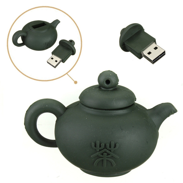 Teapot Design 2/4/8/16/32GB USB 2.0 Flash Memory Stick U Disk Pen Drive Storage Thumb Cute Gifts