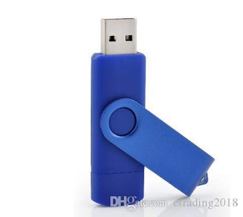 16GB/32GB/64GB Dual USB OTG Micro Phone Flash Memory Stick Pen Drive Storage Thumb U Disk