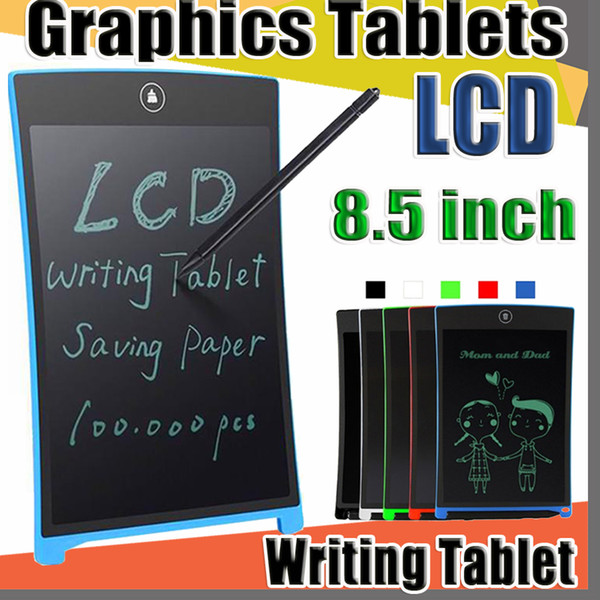 2018 LCD Writing Tablet Digital Digital Portable 8.5 Inch Drawing Tablet Handwriting Pads Electronic Tablet Board for Adults Kids Children