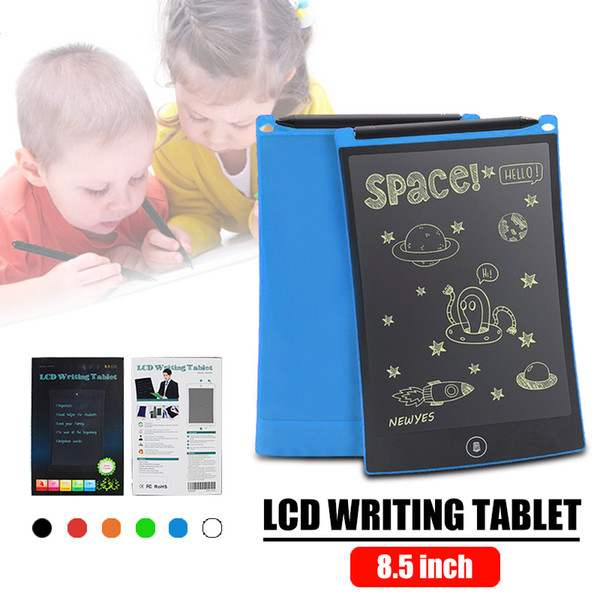 8.5 LCD Writing Tablet Handwriting Pad Digital Drawing Board Graphics Paperless Notepad Support Screen Clear Function