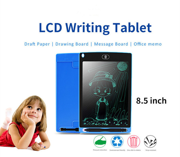 8.5 inch LCD Writing Tablets Memo Drawing Tablet Electronic Graphics Boards for Kids Digital Notepad Pad with Pen for Office Home