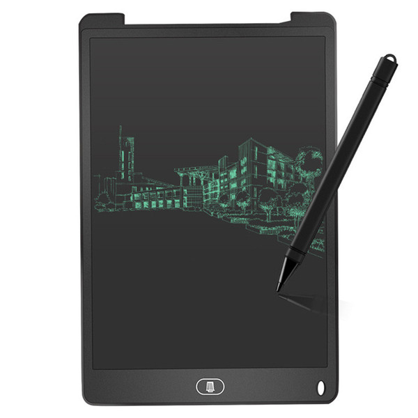 12 inch LCD Writing Tablet Touch Pad Office Electronic Board Magnetic Fridge Message Stylus Kids Birthday Christmas Day Gifts dhl STY146